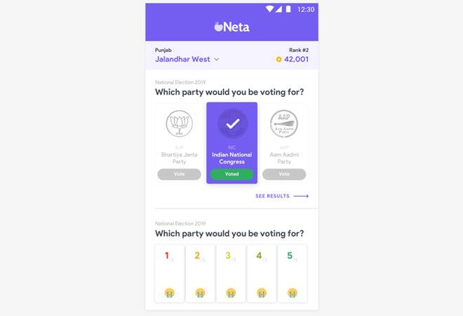 Now rate and track popularity of politicians using Neta app
