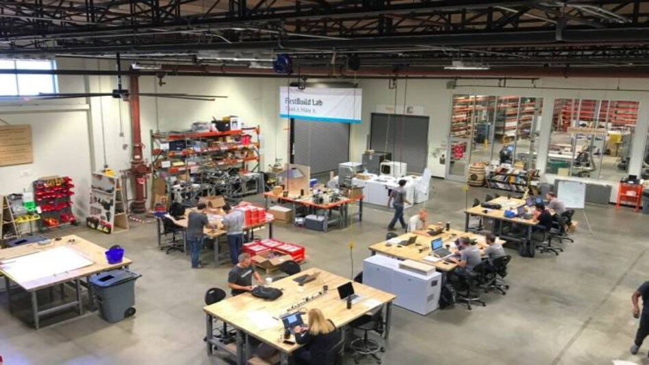 FirstBuild's MakerSpace lab. Image: GE Appliances FirstBuild's MakerSpace lab. Image: GE Appliances