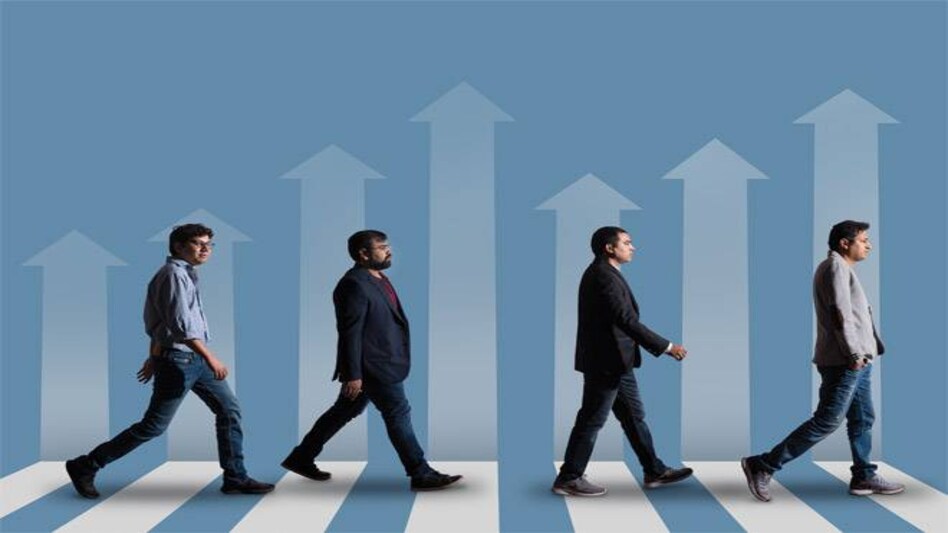 Co-founders: Lalit Keshre, Ishan Bansal, Neeraj Singh, Harsh Jain (Photograph by Reuben Singh) Co-founders: Lalit Keshre, Ishan Bansal, Neeraj Singh, Harsh Jain (Photograph by Reuben Singh)