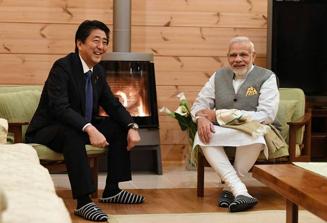 India-Japan Summit: PM Modi gifts stone bowls, dhurries, wooden chest to Japanese PM Shinzo Abe