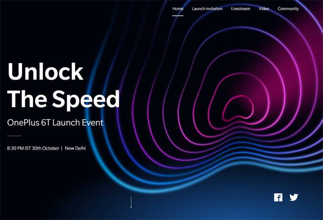 OnePlus 6T India launch date announced; tickets for event to be sold from October 17