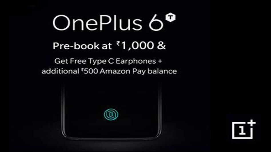Amazon India starts accepting OnePlus 6T pre-bookings; offers free Type-C Bullet headphones Amazon India starts accepting OnePlus 6T pre-bookings; offers free Type-C Bullet headphones