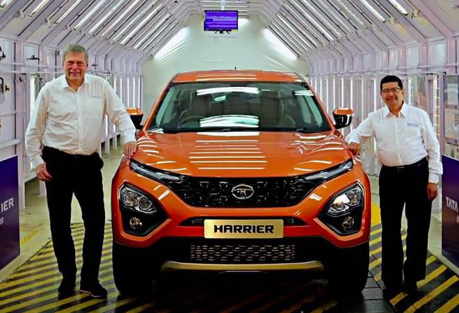 First Tata Harrier rolls out of Pune manufacturing plant, deliveries to begin next year First Tata Harrier rolls out of Pune manufacturing plant, deliveries to begin next year