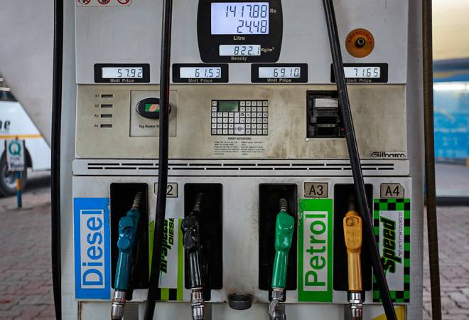Petrol, diesel prices continue to fall as crude prices falter