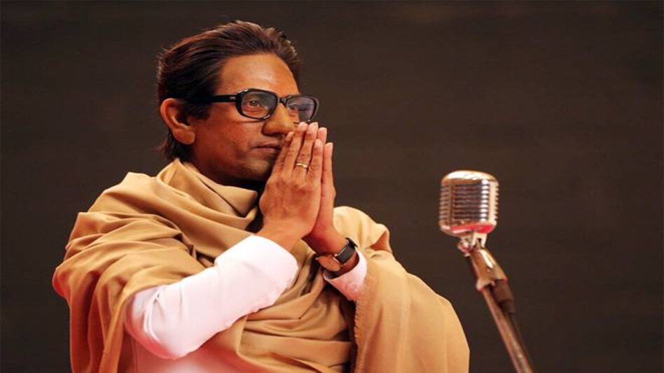 Nawazuddin Siddiqui plays the role of Bal Thackeray in the movie Thackeray. (Photo: @taran_adarsh) Nawazuddin Siddiqui plays the role of Bal Thackeray in the movie Thackeray. (Photo: @taran_adarsh)