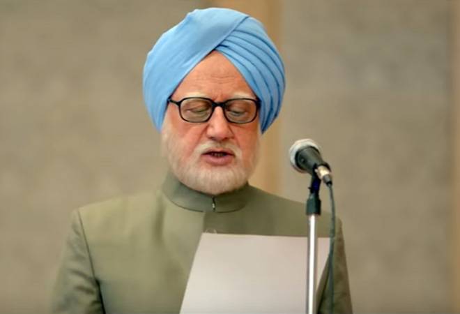 The Accidental Prime Minister Review: Anupam Kher caricatures Manmohan Singh in this one-sided attack on the Gandhi family