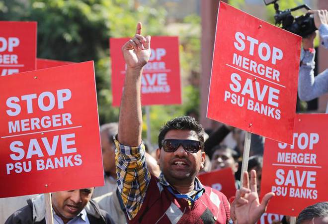 Bank strike today: Major bank employee unions comprising several PSBs have called for a strike. Photo: Reuters Bank strike today: Major bank employee unions comprising several PSBs have called for a strike. Photo: Reuters