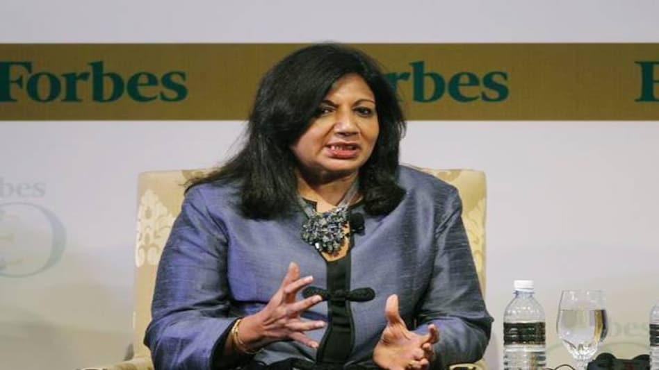 Kiran Mazumdar-Shaw, Billionaire entrepreneur and founder of the country's leading biotechnology firm Biocon Kiran Mazumdar-Shaw, Billionaire entrepreneur and founder of the country's leading biotechnology firm Biocon