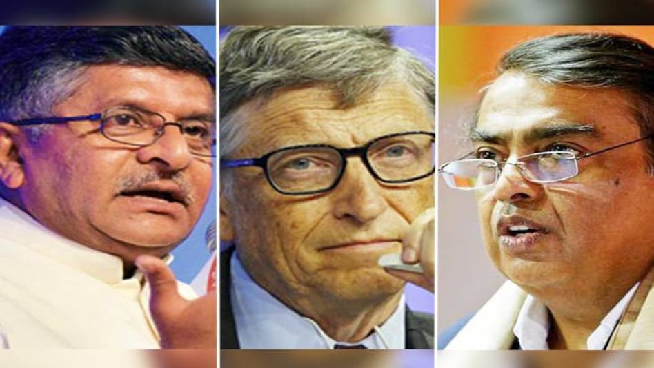 Mukesh Ambani, Bill Gates and BJP's Ravi Shankar Prasad have this in common Mukesh Ambani, Bill Gates and BJP's Ravi Shankar Prasad have this in common