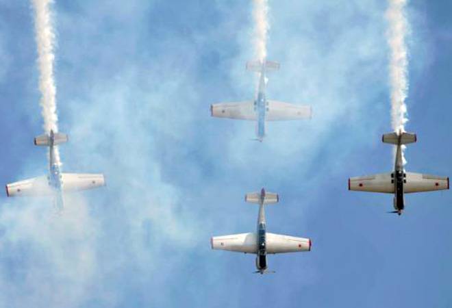 According to the Aero India official website, a total of 61 aircraft will be put on display and 403 exhibitors will be a part of the 5 day Aero India Show 2019. According to the Aero India official website, a total of 61 aircraft will be put on display and 403 exhibitors will be a part of the 5 day Aero India Show 2019.