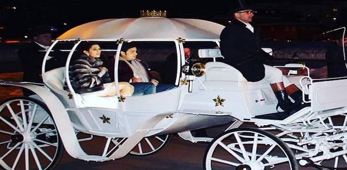 Image from Akash Ambani and Shloka Mehta at St Moritz. (Source: akustoletheshlo) Image from Akash Ambani and Shloka Mehta at St Moritz. (Source: akustoletheshlo)