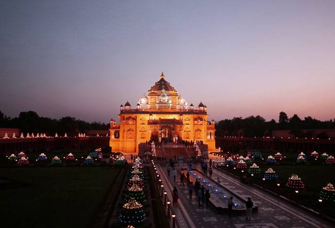 Firing near Akshardham temple: Police officer reportedly injured