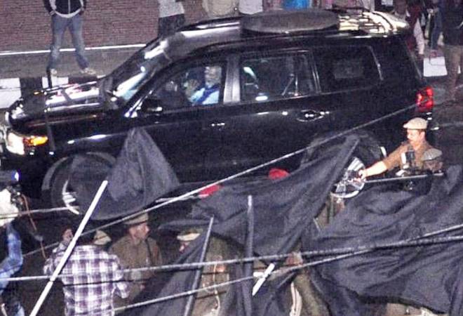 Citizenship bill: Protesters wave black flags at PM Modi in Assam Citizenship bill: Protesters wave black flags at PM Modi in Assam