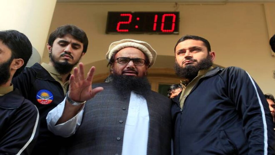 Hafiz Saeed-led Jamat-ud-Dawa is believed to be a front for terrorist outfit Lashkar-e-Taiba. Hafiz Saeed-led Jamat-ud-Dawa is believed to be a front for terrorist outfit Lashkar-e-Taiba.