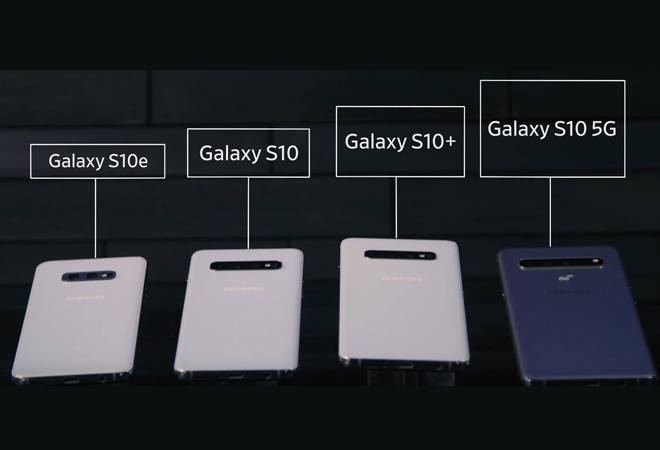 Samsung Galaxy S10e, Galaxy S10, Galaxy S10+ and Galaxy S10 5G Samsung Galaxy S10e, Galaxy S10, Galaxy S10+ and Galaxy S10 5G