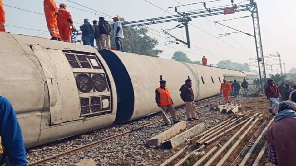Seemanchal Express mishap: ANI Seemanchal Express mishap: ANI
