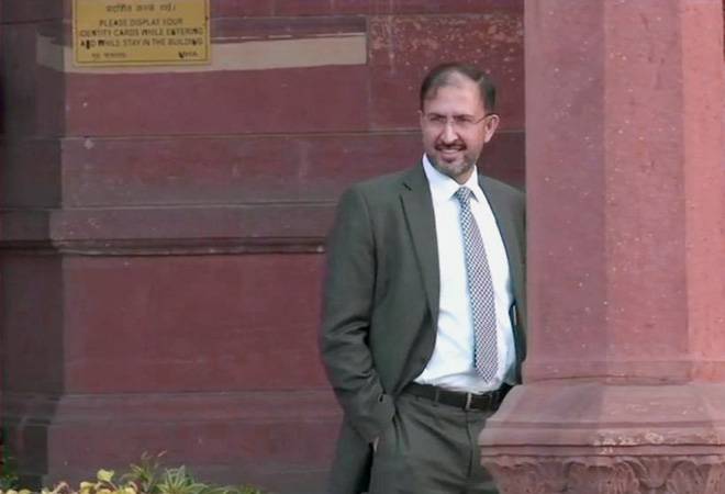 Syed Haider Shah, Acting High Commissioner of Pakistan, in South Block. Photo credit: ANI Syed Haider Shah, Acting High Commissioner of Pakistan, in South Block. Photo credit: ANI