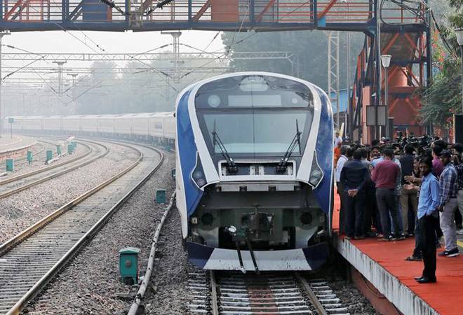Vande Bharat Express: Train 18 breaks down 200km outside Delhi, a day before its first commercial run Vande Bharat Express: Train 18 breaks down 200km outside Delhi, a day before its first commercial run