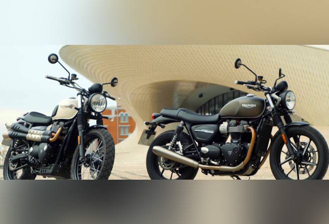 Street Twin and Street Scrambler Street Twin and Street Scrambler