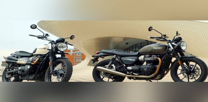 Street Twin and Street Scrambler Street Twin and Street Scrambler