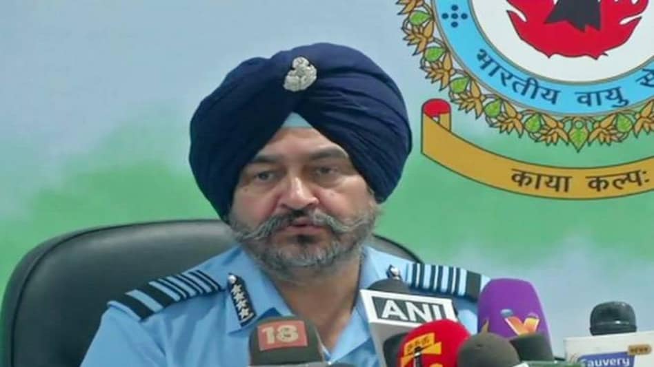 Air Chief Marshal BS Dhanoa press briefing/ANI Air Chief Marshal BS Dhanoa press briefing/ANI