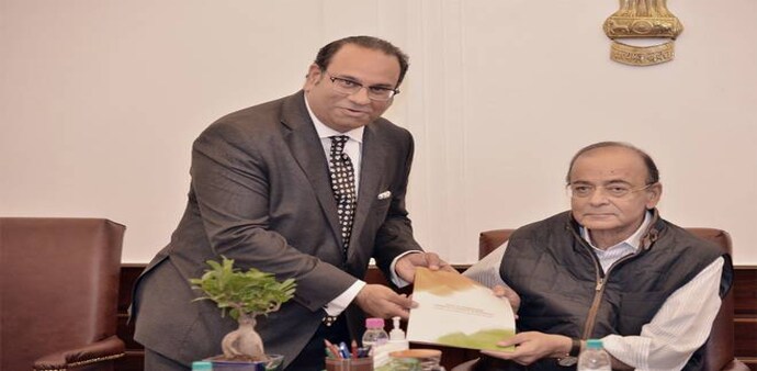 FICCI delegation led by President Sandip Somany met FM Arun Jaitley in New Delhi & presented FICCI's agenda for growth & shared prosperity. (Photo: @ficci_india) FICCI delegation led by President Sandip Somany met FM Arun Jaitley in New Delhi & presented FICCI's agenda for growth & shared prosperity. (Photo: @ficci_india)
