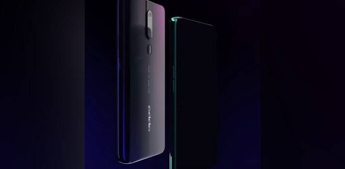 Oppo F11 Pro with pop-up camera Oppo F11 Pro with pop-up camera