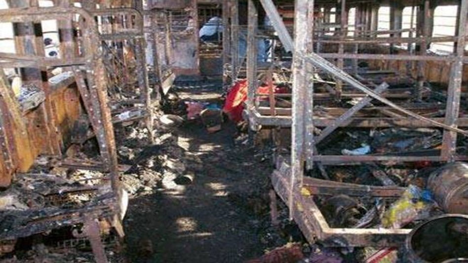 Explosion in two coaches of Paksitan-bound Samjhauta Express had killed 68 passengers. Photo credit: India Today Explosion in two coaches of Paksitan-bound Samjhauta Express had killed 68 passengers. Photo credit: India Today