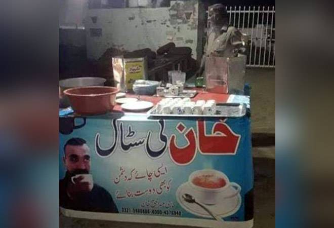 'Aisi Chai Ki Dushman Ko Bhi Dost Banaye': Pakistani tea seller puts a poster of IAF pilot Abhinandan on his stall