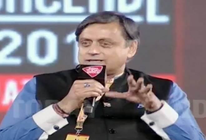 Speaking at the 18th edition of India Today Conclave 2019, Congress leader Shashi Tharoor explained how Hindutva digresses from Hinduism and violates its essential credo of Ahinsa, co-existence and acceptance. Speaking at the 18th edition of India Today Conclave 2019, Congress leader Shashi Tharoor explained how Hindutva digresses from Hinduism and violates its essential credo of Ahinsa, co-existence and acceptance.