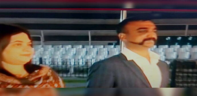 First visuals of IAF Wing Commander Abhinandan Varthaman walking towards Attari-Wagah border First visuals of IAF Wing Commander Abhinandan Varthaman walking towards Attari-Wagah border