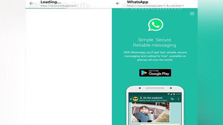 WhatsApp testing in-app browsing WhatsApp testing in-app browsing