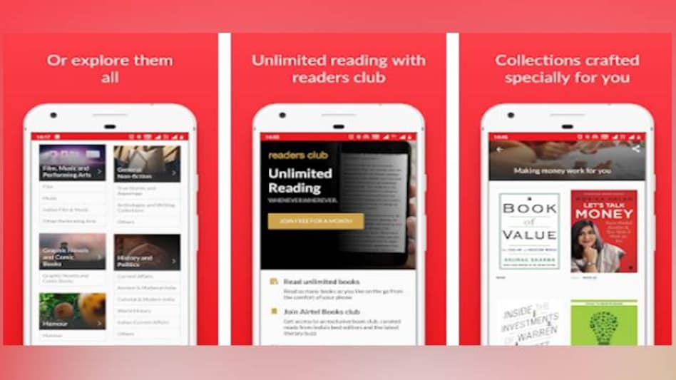 Bharti Airtel announces the launch of its e-book services which will be offered to subscribers through mobile app Airtel Books. Bharti Airtel announces the launch of its e-book services which will be offered to subscribers through mobile app Airtel Books.