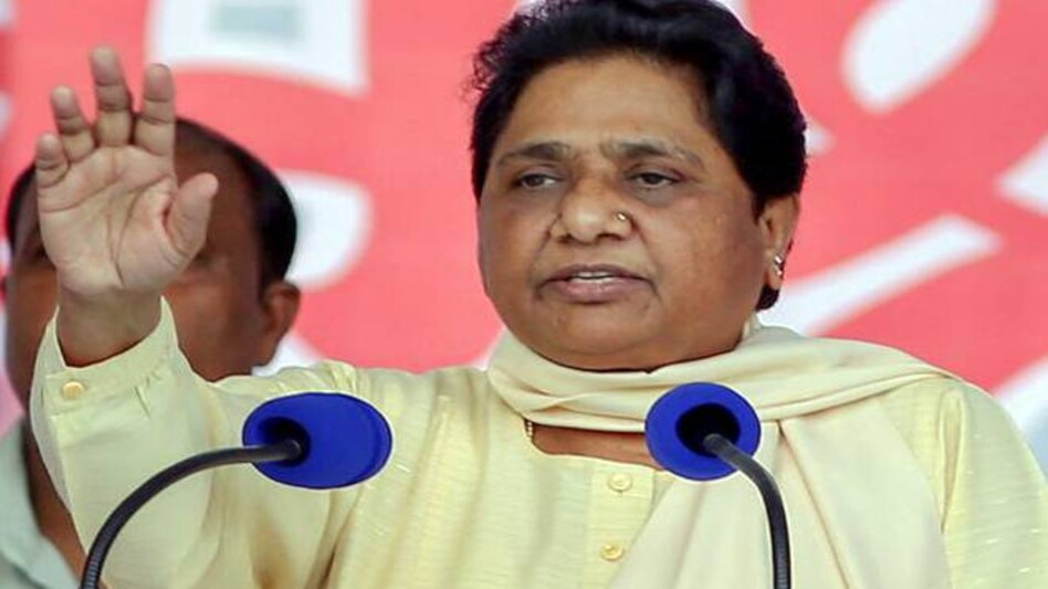 Mayawati alleges votes going in BJP''s account due to EVM malfunction Mayawati alleges votes going in BJP''s account due to EVM malfunction