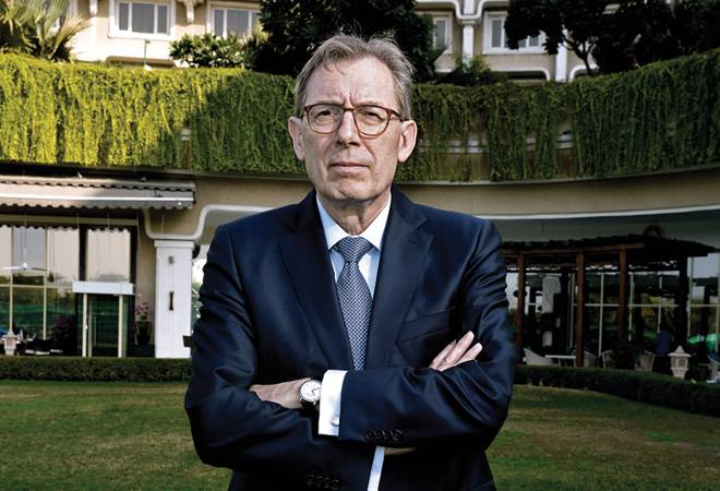 Hans-Paul Burkner, Chairman of the Boston Consulting Group (Photograph by Shekhar Ghosh) Hans-Paul Burkner, Chairman of the Boston Consulting Group (Photograph by Shekhar Ghosh)