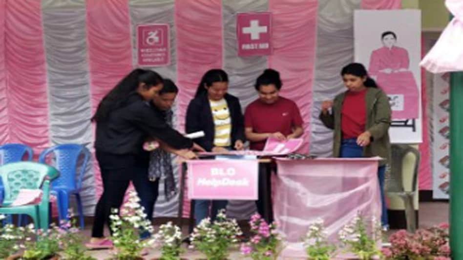 Lok Sabha Elections 2019: Apart from Meghalaya and Sikkim, the states which have pink booths are Mizoram, Punjab, Goa, Karnataka, Delhi, Maharashtra, Odisha, Rajasthan Lok Sabha Elections 2019: Apart from Meghalaya and Sikkim, the states which have pink booths are Mizoram, Punjab, Goa, Karnataka, Delhi, Maharashtra, Odisha, Rajasthan