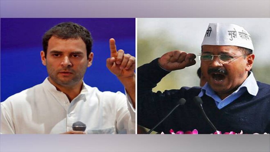 Rahul Gandhi and Arvind Kejriwal Rahul Gandhi and Arvind Kejriwal