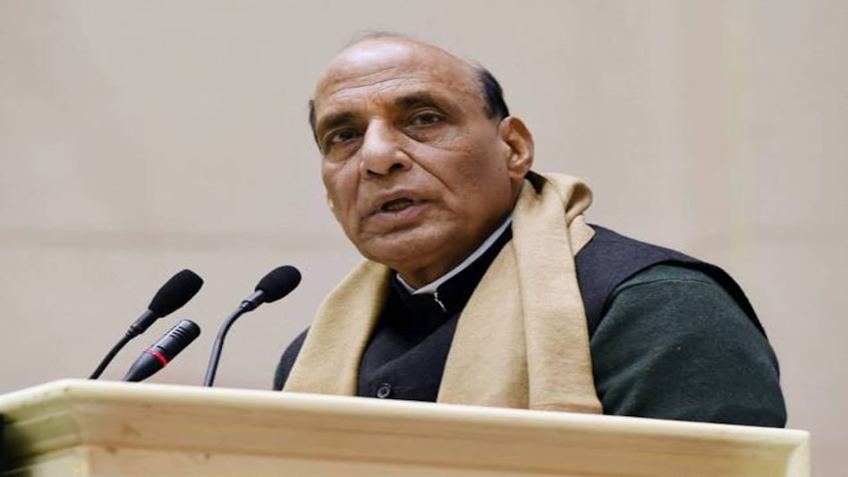 BJP never promised to deposit Rs 15 lakh in people's bank accounts: Rajnath Singh BJP never promised to deposit Rs 15 lakh in people's bank accounts: Rajnath Singh