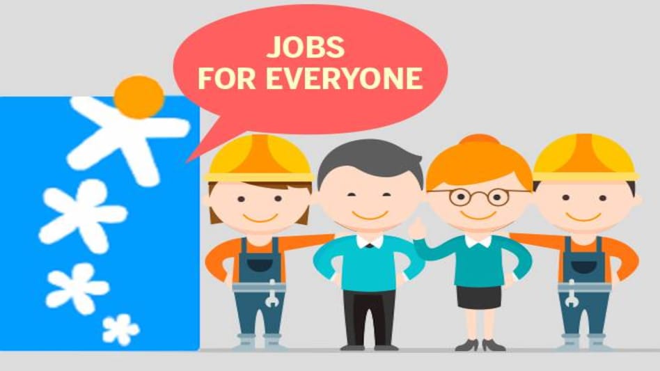 Workers with varying levels of formal education upto standard 12 would be eligible for 100 days of guaranteed employment a year at Rs 500 per day. Workers with varying levels of formal education upto standard 12 would be eligible for 100 days of guaranteed employment a year at Rs 500 per day.