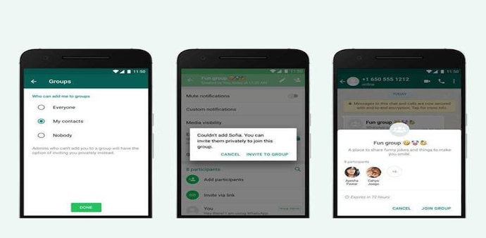 WhatsApp announces new privacy settings for groups WhatsApp announces new privacy settings for groups