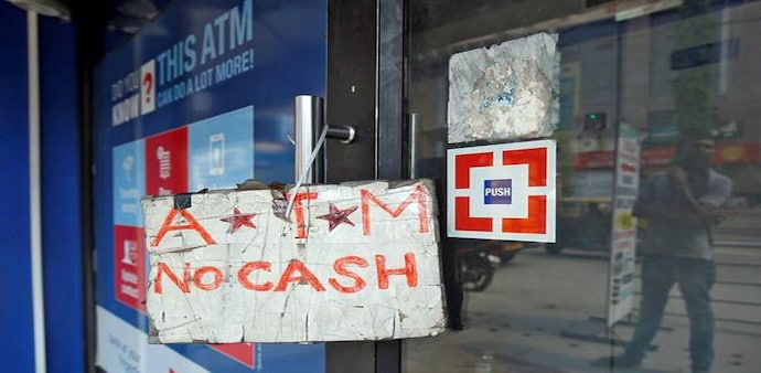 Number of ATMs reduce in India Number of ATMs reduce in India