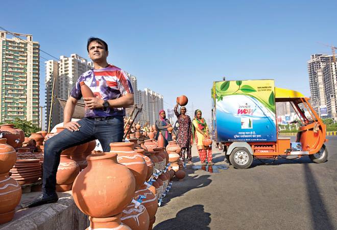 Parag Agarwal, Founder and MD, JanaJal (Photograph by Shekhar Ghosh) Parag Agarwal, Founder and MD, JanaJal (Photograph by Shekhar Ghosh)