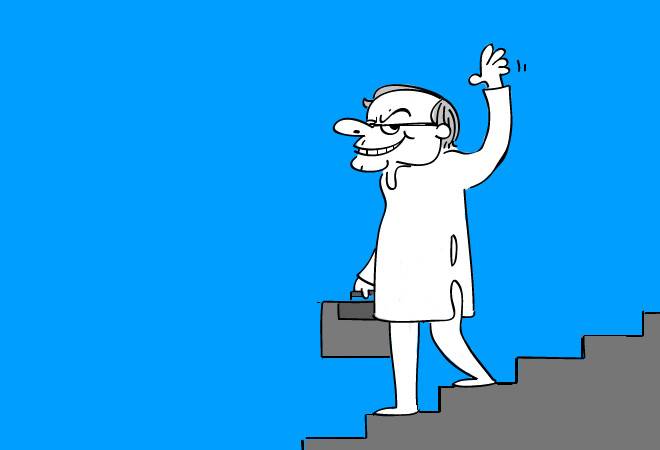 While Jaitley's tenure would be remembered for relentless reforms, it will also be unfairly remembered for leaving a slower economy as a legacy than he inherited. Caricature by Chandan Kumar While Jaitley's tenure would be remembered for relentless reforms, it will also be unfairly remembered for leaving a slower economy as a legacy than he inherited. Caricature by Chandan Kumar