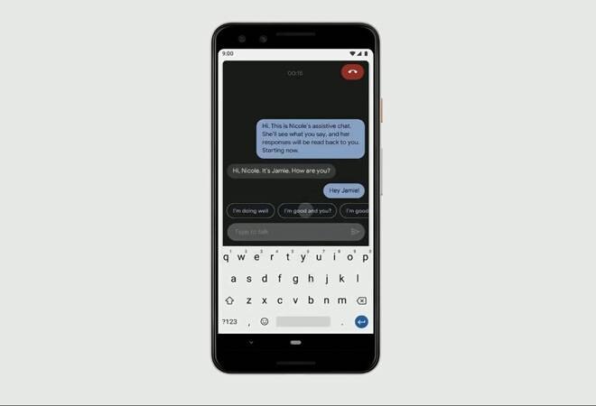Live Relay uses on-device speech recognition and text-to-speech conversion to allow the phone to listen and speak on the users' behalf while they type. Live Relay uses on-device speech recognition and text-to-speech conversion to allow the phone to listen and speak on the users' behalf while they type.