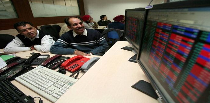 The BSE gauge Sensex fell 61.88 points to trade at 37,028 in early deals, while the NSE Nifty declined 18.45 points to 11,129.75. The BSE gauge Sensex fell 61.88 points to trade at 37,028 in early deals, while the NSE Nifty declined 18.45 points to 11,129.75.