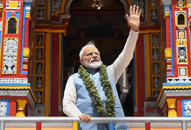 The BJP-led NDA is expected to make a return to the Centre, as per the exit poills. Photo credit: PTI The BJP-led NDA is expected to make a return to the Centre, as per the exit poills. Photo credit: PTI