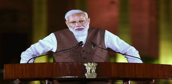 Prime Minister Narendra Modi and his new Council of Ministers will take oath today. Photo credit: PTI Prime Minister Narendra Modi and his new Council of Ministers will take oath today. Photo credit: PTI