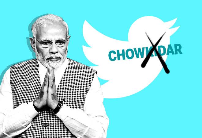 PM Narendra Modi removes 'chowkidar' prefix on Twitter handle