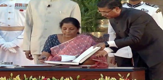 Nirmala Sitharaman is all set to step into Arun Jaitley's shoes as she takes charge of the finance portfolio in Modi's Cabinet 2.0 Nirmala Sitharaman is all set to step into Arun Jaitley's shoes as she takes charge of the finance portfolio in Modi's Cabinet 2.0