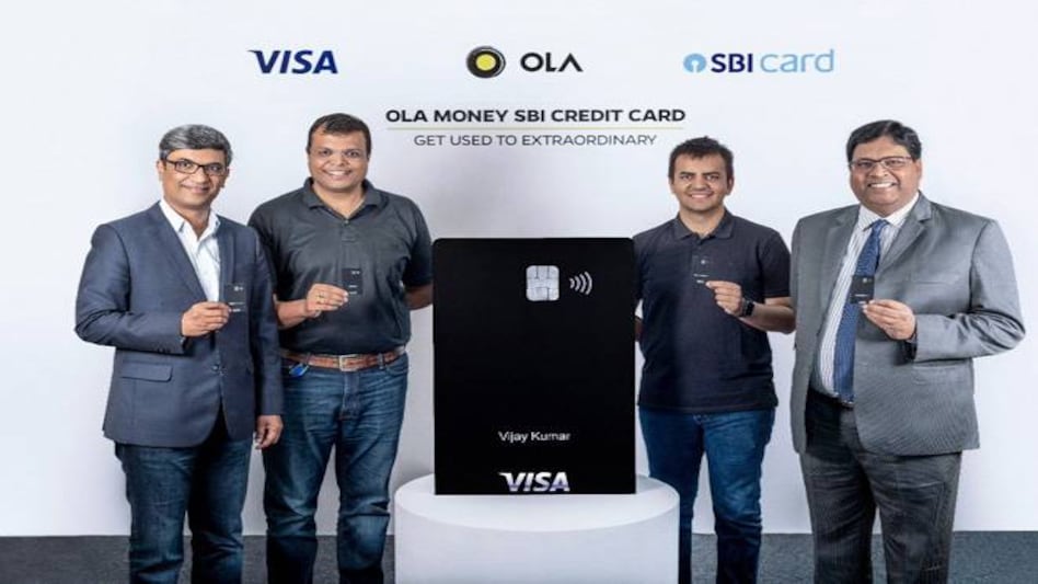 From Left to right, TR Ramachandran, Group Country Manager â India & South Asia at Visa, Nitin Gupta, CEO Ola Financial Services, Bhavish Aggarwal, Co-founder and CEO Ola and Hardayal Prasad, MD & CEO, SBI Cards From Left to right, TR Ramachandran, Group Country Manager â India & South Asia at Visa, Nitin Gupta, CEO Ola Financial Services, Bhavish Aggarwal, Co-founder and CEO Ola and Hardayal Prasad, MD & CEO, SBI Cards